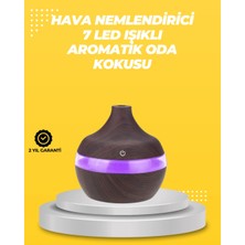 Bfs 7 Renk LED Işıklı Ultrasonik Aroma Difüzör 300 ml