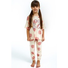 RolyPoly Cats Badem Kız Çocuk Pijama Takımı