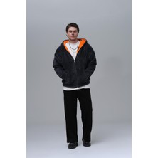 Saw Urbanity Timeless Legend Oversize Sweatshirt Erkek Füme