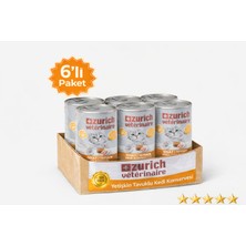 Zurich Veterinaire Tavuklu Yetişkin Kedi Konservesi 415 gr x 6’lı Paket