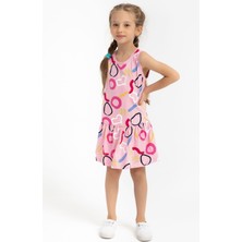 Rolypoly Kız Çocuk Pembe Elbise
