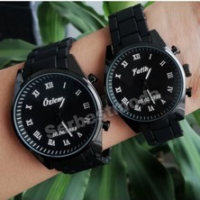 Sevgiliye Hediye Kişiye Özel Isimli Kol Saati Sevgili Saatleri Çift Saatleri Kadın Saat Erkek Saat Tasarım Saat Sevgililer Günü Hediyesi