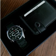 Erkek Kol Saati ve Kartlık Hediye Seti Sevgiliye Hediye Doğum Günü Yıl Dönümü Babalar Günü Hediyesi Erkeğe Kişiye Özel Hediye