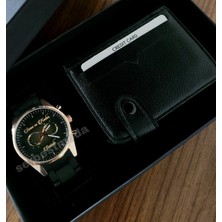 Erkek Kol Saati ve Kartlık Hediye Seti Sevgiliye Hediye Doğum Günü Yıl Dönümü Sevgililer Günü Babalar Günü Hediyesi Erkeğe Kişiye Özel Hediye