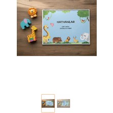 Hayvanlar Cırt Cırtlı Etkinlik Kitabı