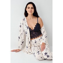 Arnetta Kadın Lacivert Pijama Takımı