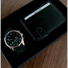 Sevgililer Günü Erkek Kol Saati ve Kartlık Hediye Seti Sevgiliye Hediye Doğum Günü Yıl Dönümü Babalar Günü Hediyesi Erkeğe Kişiye Özel Hediye