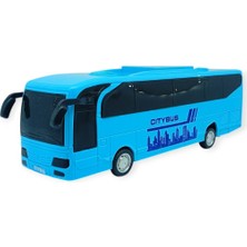 Sürtmeli Tur Otobüsü - 23 cm - Mavi (Lisinya)