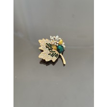 Lüx Wood Wood ve Erşah – Altın Renkli Figürlü Broş Koleksiyonu (Taç, Burç ve Daha Fazlası) Model 20