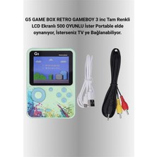 Bfs Tv Bağlantılı 500 Oyunlu Mini Gameboy Konsol