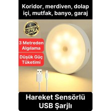 Hareket Sensörlü Mini USB LED Işık, Çok Amaçlı ve Pratik Kullanım