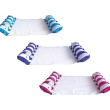 Fileli 2 Yastıklı Premium Deniz Havuz Hamağı 130 cm - 2410106 (Lisinya)
