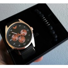 Sevgiliye Hediye Erkek Kol Saati Sevgililer Günü Hediyesi Erkek Saat ve Bileklik Doğum Günü Hediyesi Erkeğe Hediye