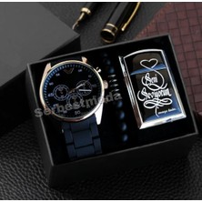 Sevgili Saatleri Erkek Kol Saati Erkek Saat Kombini Sevgiliye Hediye Doğum Günü Hediyesi Erkeğe Hediye
