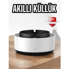 Modern Elektrikli Hava Temizleyici ve Akıllı Küllük, Şık ve Işlevsel Tasarım