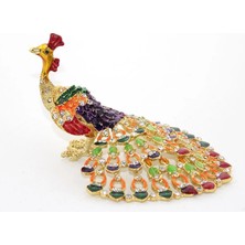 Ttt Swarovski Taşlı Tavuskuşu Model 2