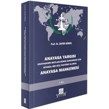 Yetkin Yayınları Anayasa Yargısı