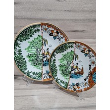 Fermato Hybrıd-6 - 6 Kişilik Çift Desenli Pasta ve Servis Seti