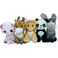 Novytech ZH78721 - Peluş Hayvanlar 25 cm 5 Model (Lisinya)