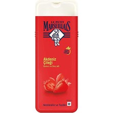 3 Adet Le Petit Marseillais Duş Jeli 400 ml Akdeniz Çileği