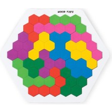 Bfs 02 016 Ahşap Petek Tangram