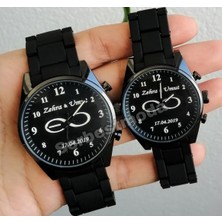 Sevgiliye Hediye Kişiye Özel Isimli Kol Saati Sevgili Saatleri Çift Saatleri Doğum Günü Yıl Dönümü Hediyeleri Kişiye Özel Isimli Saat Çift Kombin