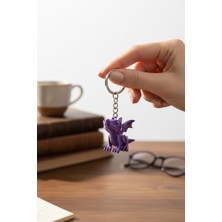 Pazarois Sevimli Bebek Ejderha Figürlü Anahtarlık