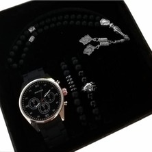 Erkek Hediye Seti Sevgiliye Hediye Saat Seti Doğum Günü Hediyeleri Erkek Kol Saati Sevgililer Günü Hediyesi