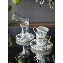 Fermato Seremony 2 Kişilik Kavhe ve Çay Seti