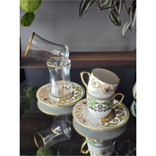 Fermato Verde 2 Kişilik Kahve ve Çay Seti