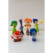 You Toys Ters Yüz/ Inside Out 6lı Set - Degout+Joie +Anxiety+Sadness+Fear+Anger