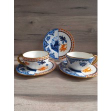 Emira Home Hybrıd-1 -2 Kişilik Çay Fincanı Seti