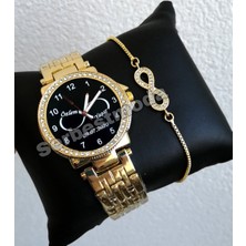 Bayan Kol Saati Sevgiliye Hediye Yıl Dönümü Doğum Günü Hediyesi Kişiye Özel Isimli Saatler Bayana Hediye