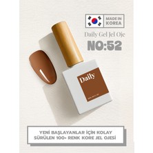 Daily Gel Modern Line Kalıcı Oje – Dy-52 Warm Cocoa Nude (Led/Uv Uyumlu)