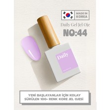 Daily Gel Purple Line Kalıcı Oje – Dy-44 Lilac Nude (Led/Uv Uyumlu)