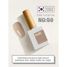 Daily Gel Modern Line Kalıcı Oje – Dy-50 Warm Sand Nude (Led/Uv Uyumlu)