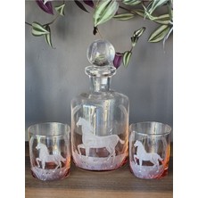 Fermato El Sanatı Atlı 3 Parça Viski Seti