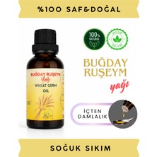 Wie Farma Buğday Ruşeym Yağı 50 ml Cam Şişe %100 Saf