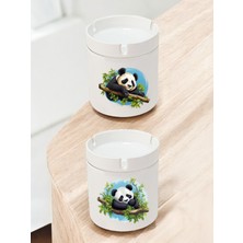 Iki Parça Küllük Seti, Modern ve Şık Tasarım, Kül Tablası, Kokusuz Kullanım