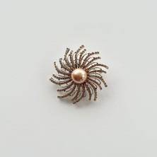 Vesce Atelier Dönence Incili Broş