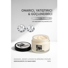 Dermotitte. Dermotitte Rozalı ve Sedefe Eğilimli Ciltler (Egzema) Için Onarıcı ve Yatıştırıcı Bakım Kremi 50 ml