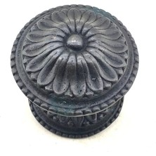 Marsilyan Antika Tarz Dekoratif Pirinç Papatya Kapı Babası - 73MM, Oksit