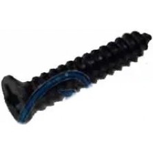 Marsilyan Klips, Menteşe, Ayak, Ağaç, Sunta Vidası 2,2X13 mm - Siyah 100 Adet