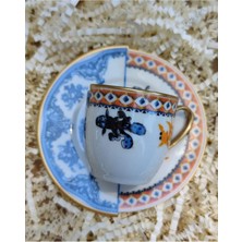 Fermato Iki Desenli 12 Parça Kahve Fincanı