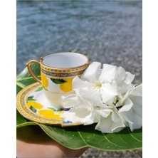 Fermato Çift Desenli 12 Parça Kahve Fincanı