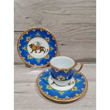 Fermato Leone-6 Kişilik Kahve Fincanı Seti