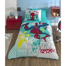 Özdilek Disney Uyku Seti Ranforce Tek Kişilik Yeşil Spıdey Hero