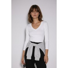 Babokah x Ngulincetin V Yaka Uzun Kol Üst