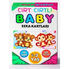 Cırt Cırtlı Baby Hayvanları Tanıyorum Zeka Kartları (1-3 Yaş)