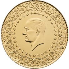 Ziynet Tam Altın 2025 Yeni Tarihli (Kulpsuz)